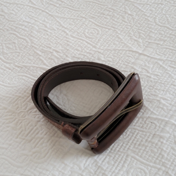 Giogio Italy Leather Belt w/ Euro Metal Buckle - Picture 8 of 8